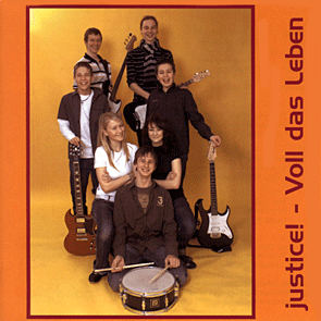 Voll das Leben  Justice! - Single CD   Voll das Leben  Justice! - Single CD