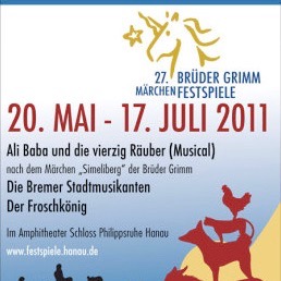 Die Bremer Stadtmusikanten Brüder Grimm-Märchenfestspiele  Hanau Bühnenmusik: P.R.    Die Bremer Stadtmusikanten Brüder Grimm-Märchenfestspiele  Hanau Bühnenmusik: P.R.
